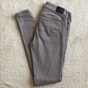 AE Gray Super Low Jegging - 4L